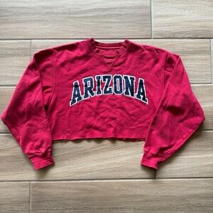 Arizona Cropped Sweatshirt